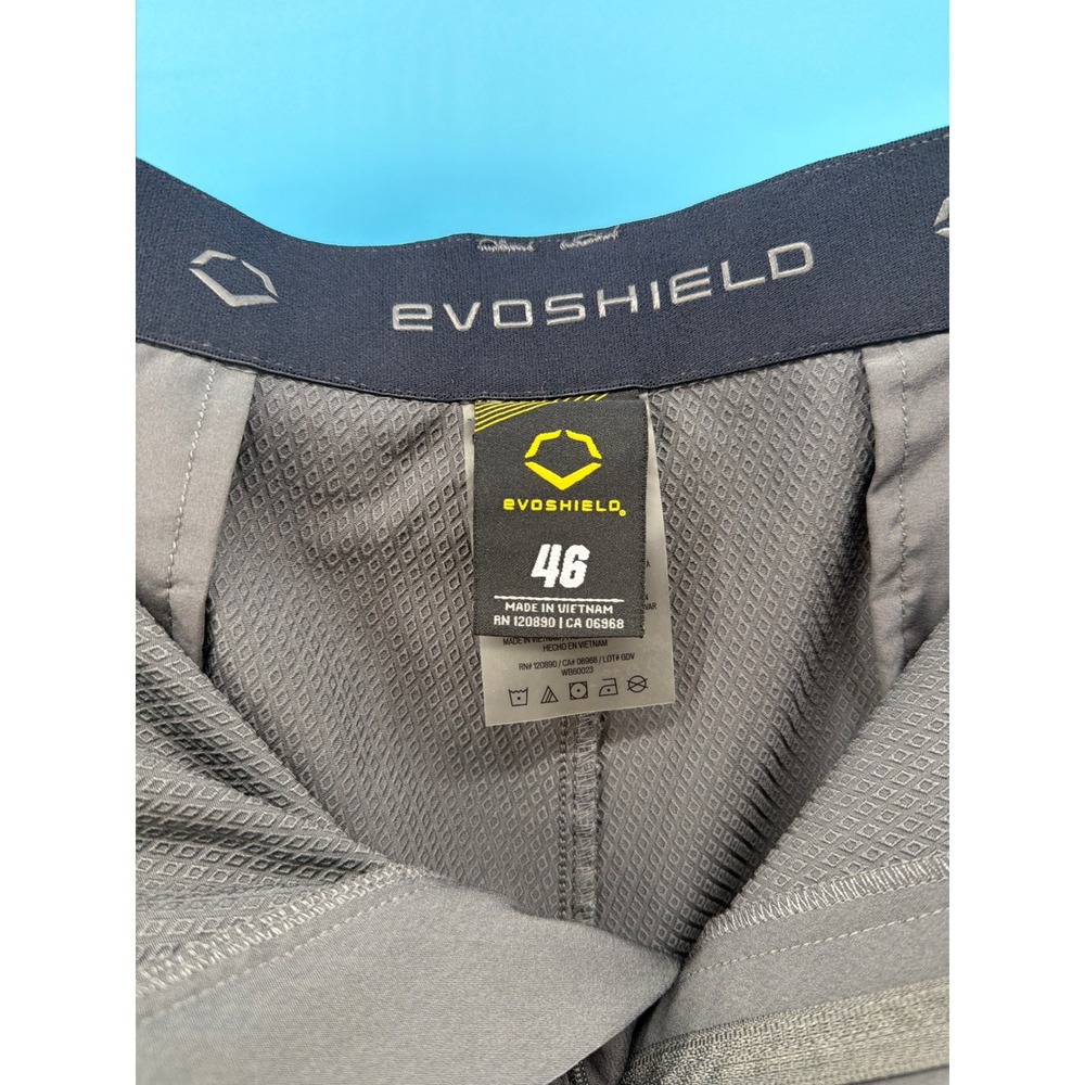 EvoShield Mens Performance Athletic Shorts Charcoal Gray Size 46 W060023 - Picture 3 of 6